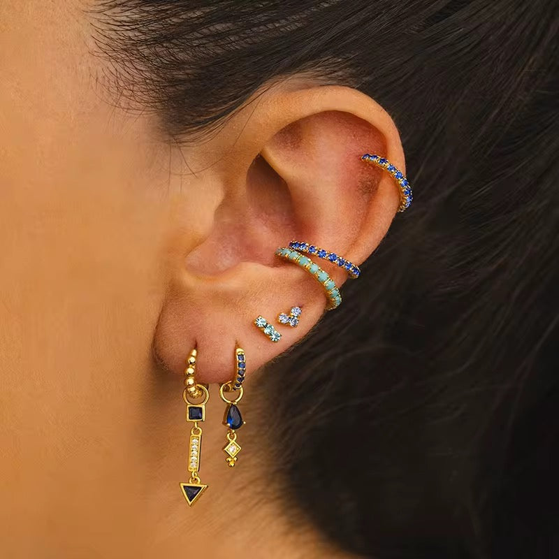 Blue Zirkonia Mix&Match set