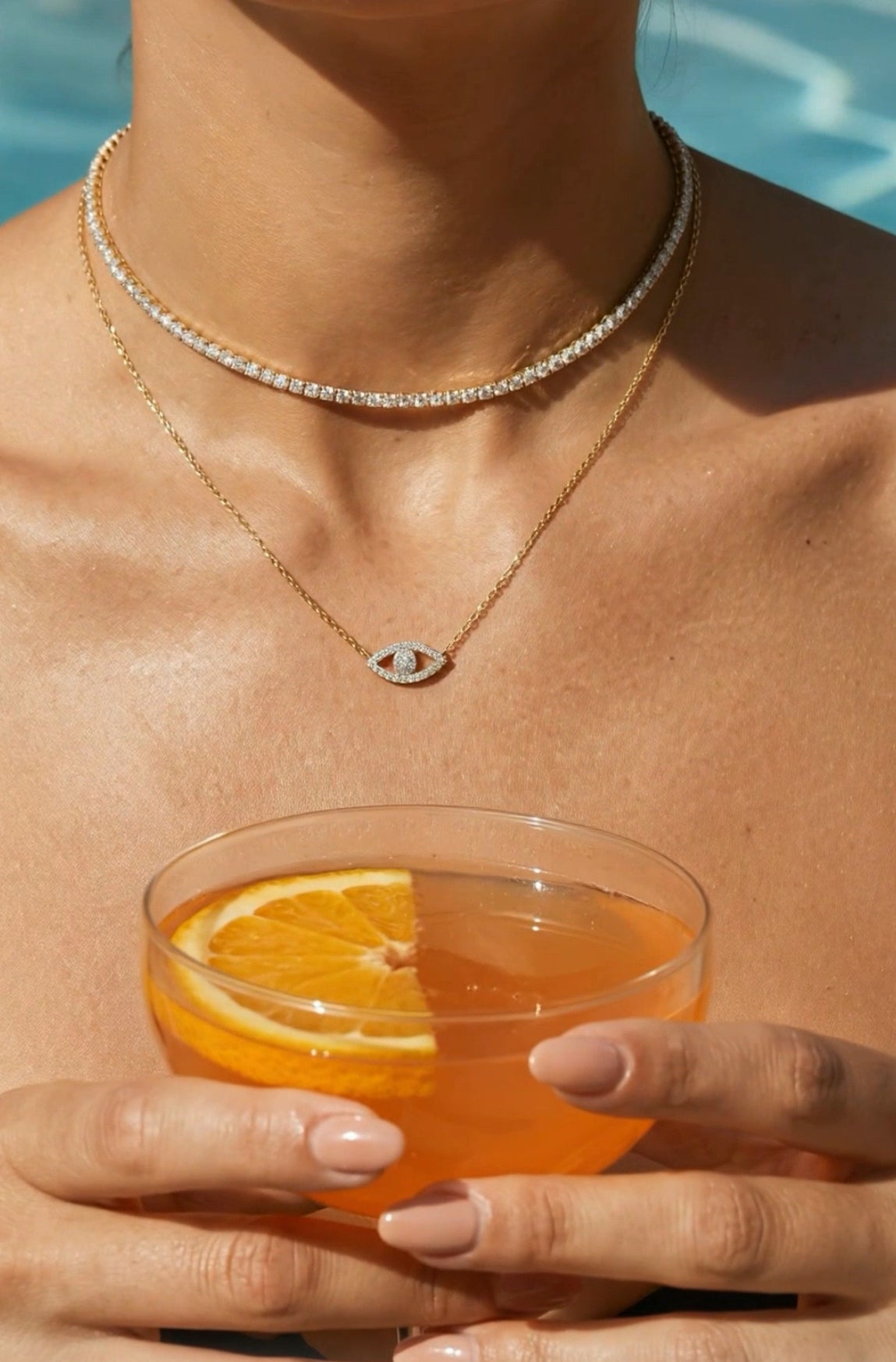 Mix & Match | Evil Eye & Choker Ketting