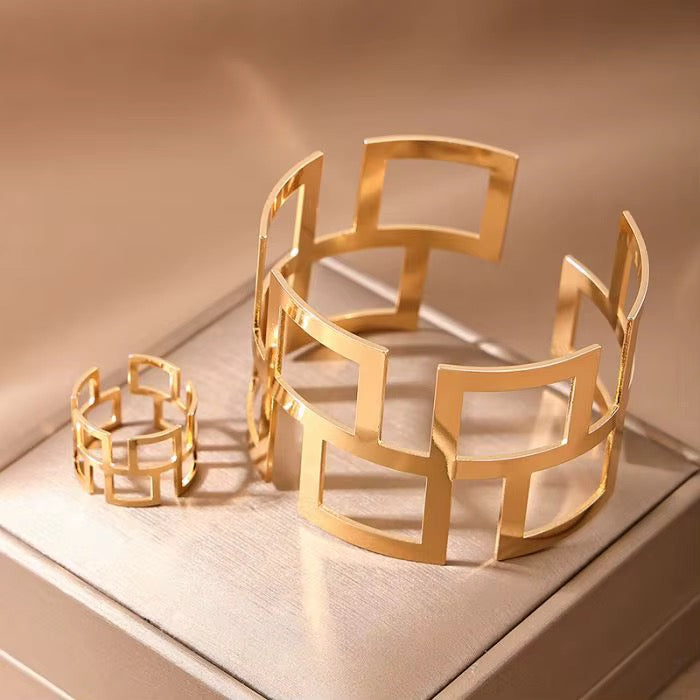 Armband met open ring