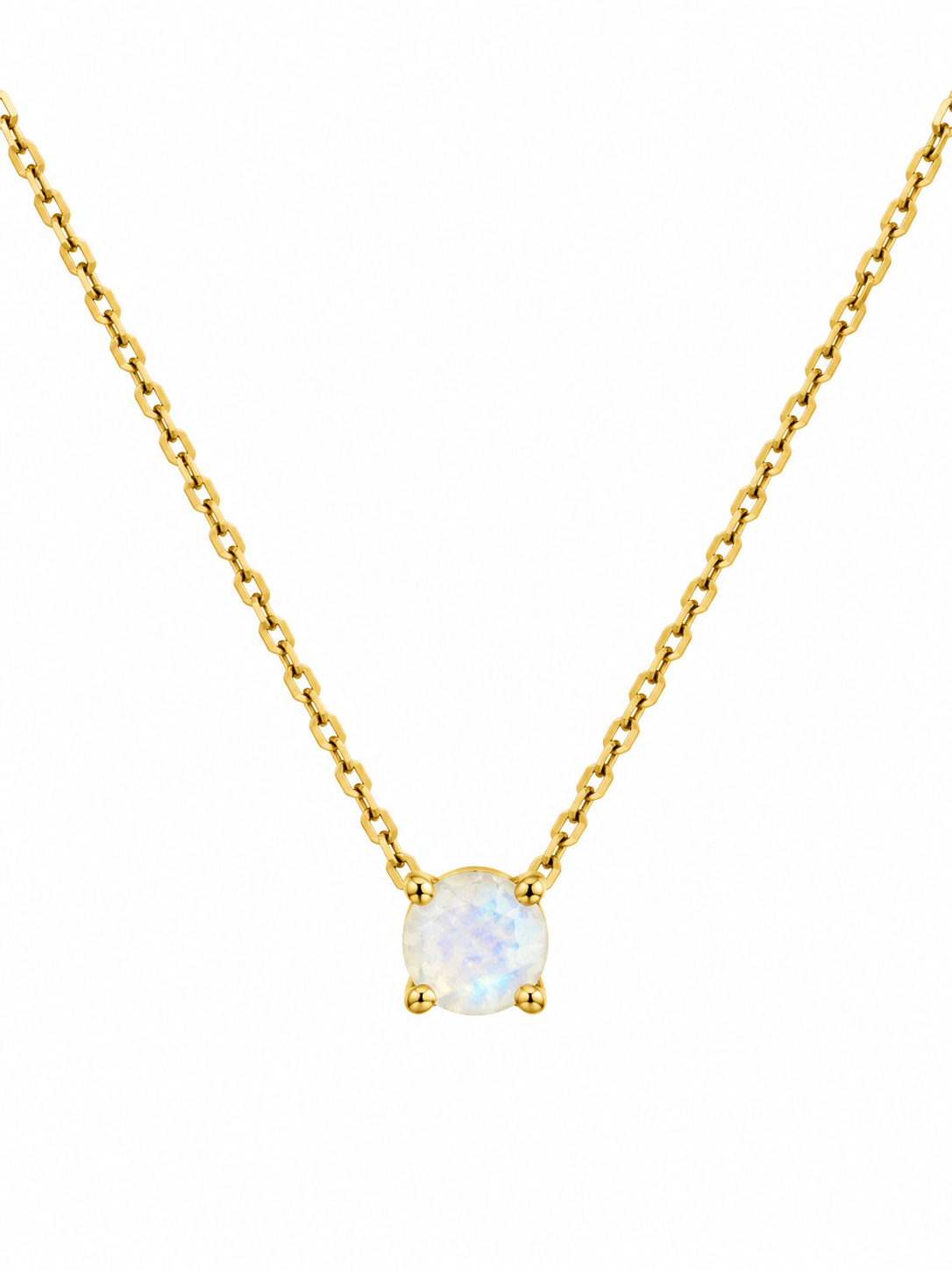 Geboortesteen ketting Juni | Maansteen