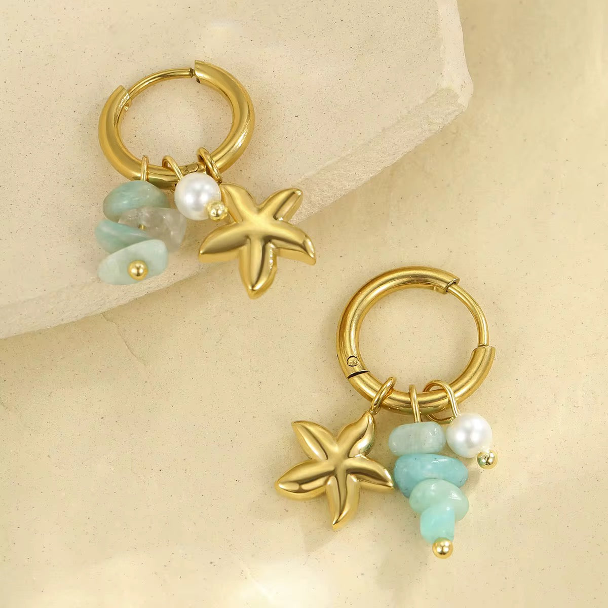 Ocean hope earrings
