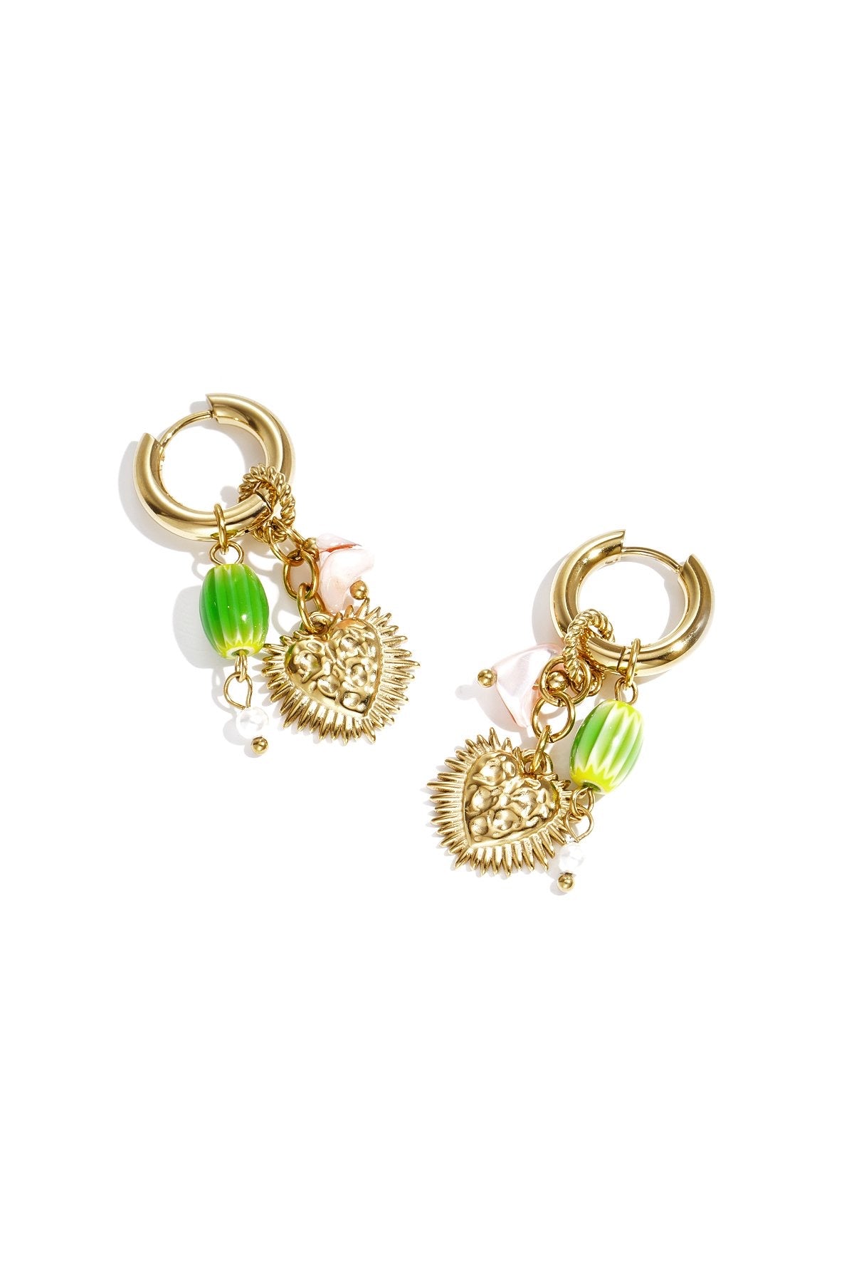 Lovely heart earrings