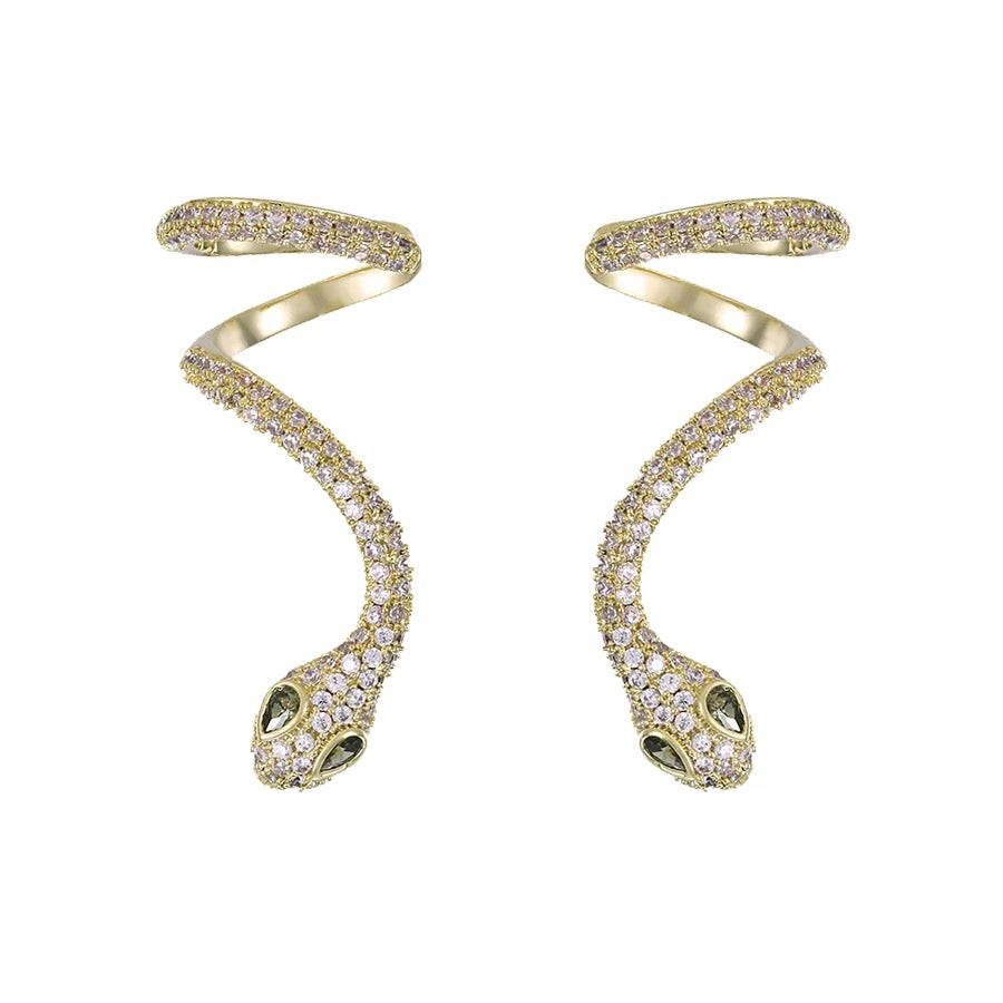 Snake Stitch and Ear Cuff