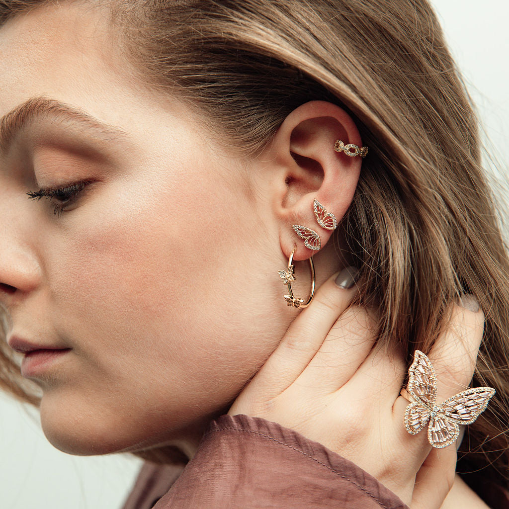 Vlinder Wings oorbellen