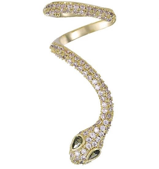Snake Stitch and Ear Cuff