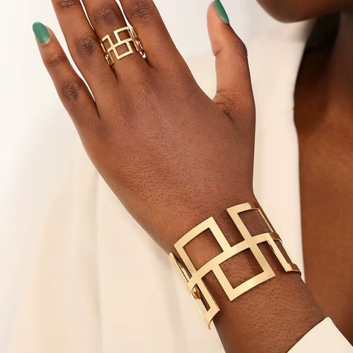 Armband met open ring