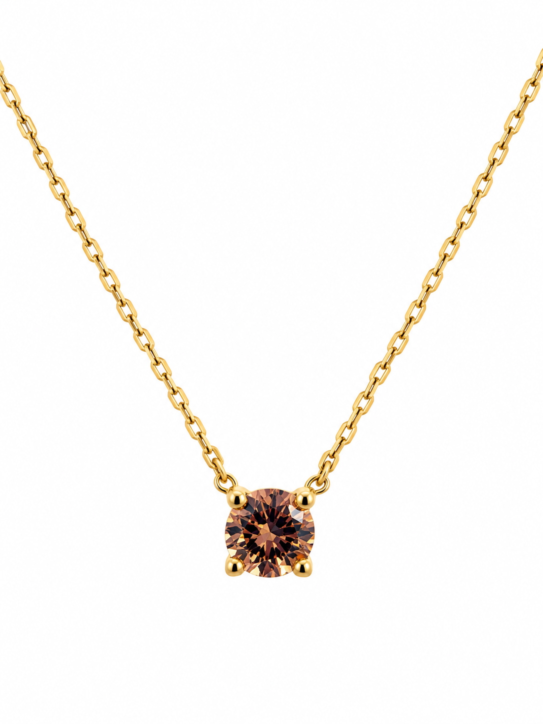 Geboortesteen ketting Januari / Granaat