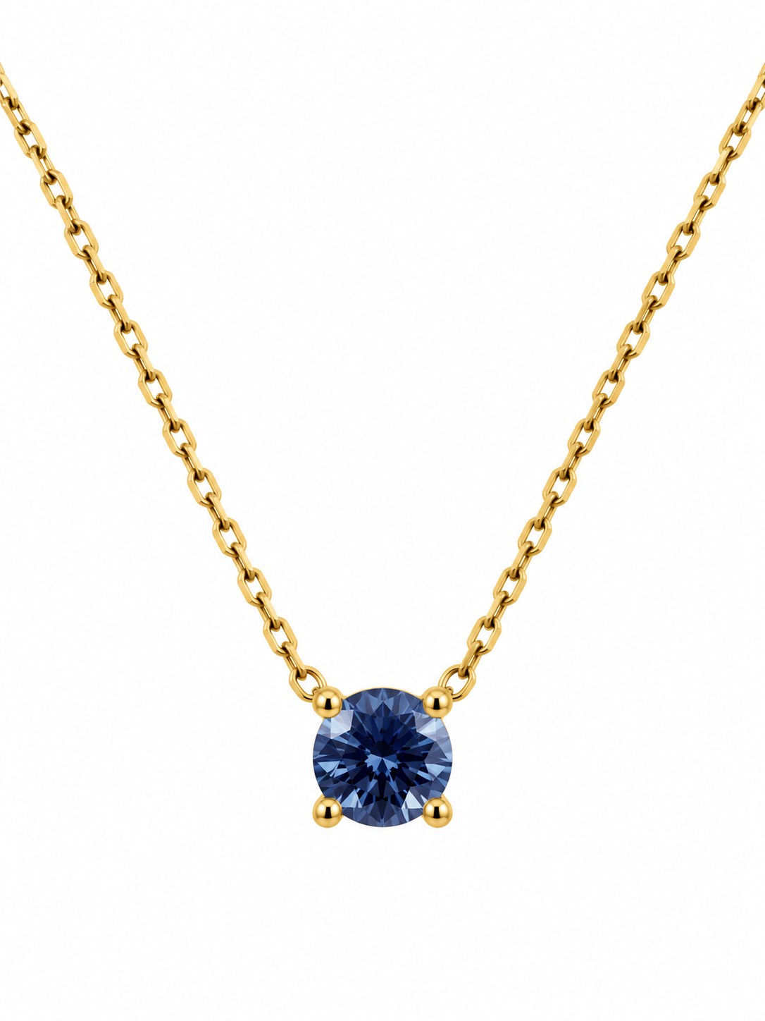 Geboortesteen ketting Maart | Aquamarijn
